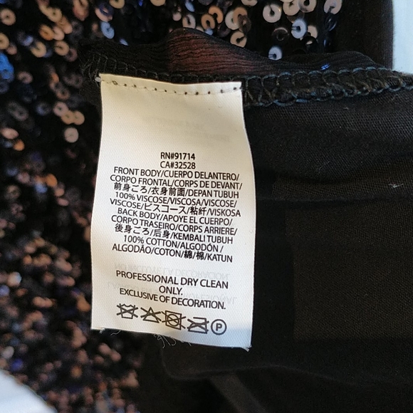 NWOT A/X Sequined Tank Top Sz XS - Picture 7 of 7